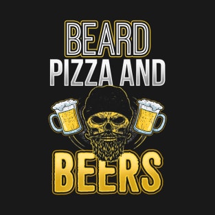 Beard Pizza Beer T-Shirt