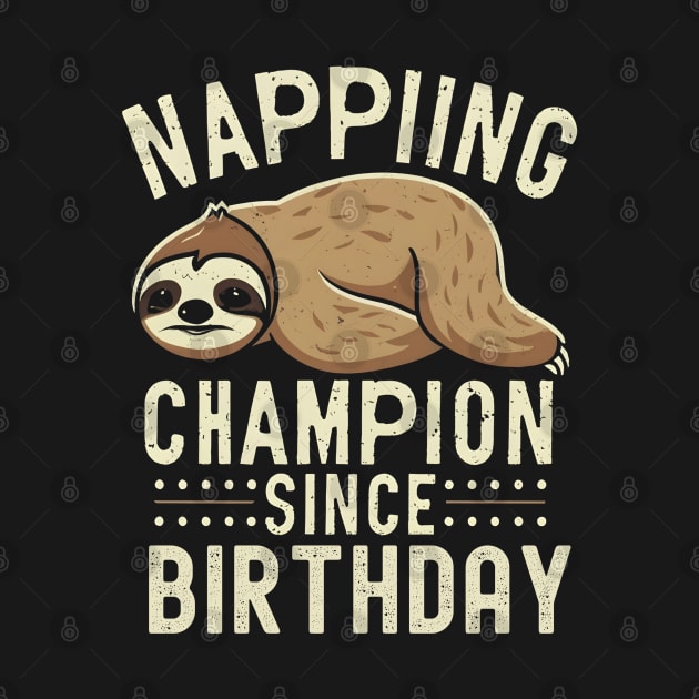 Napping champion since birthday by NomiCrafts