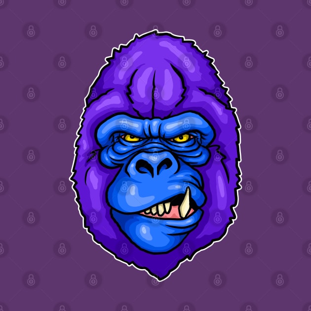 Purple Gorilla by Laughin' Bones