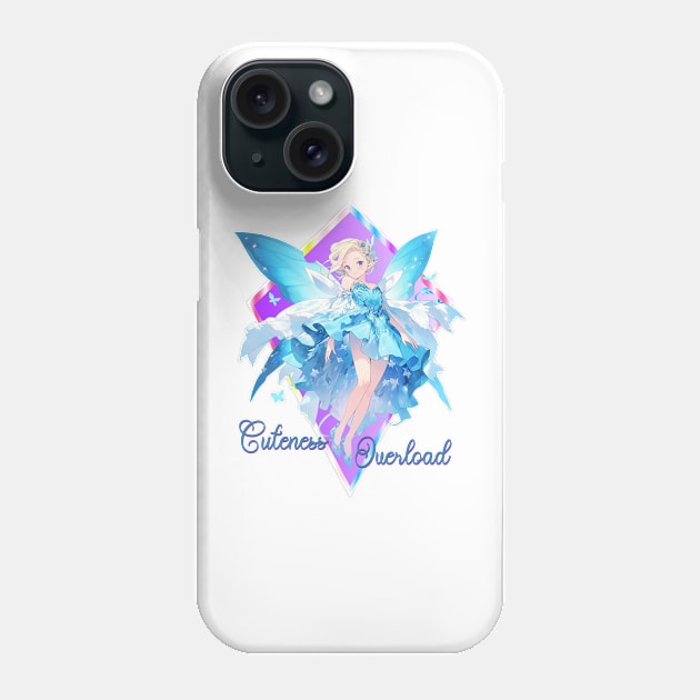 Cuteness Overload Fairy Girl Phone Case by PlayfulPandaDesigns