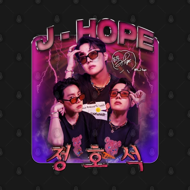 BTS J-HOPE BOOTLEG T-SHIRT by Vinsgraphic 