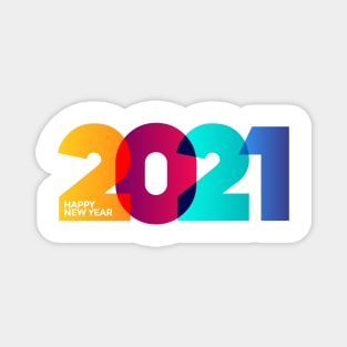 New Year 2021 Magnet