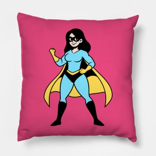 Superhero Woman Pillow