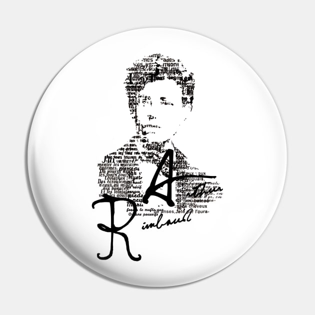 Arthure Rimbaud Pin by DrTigrou