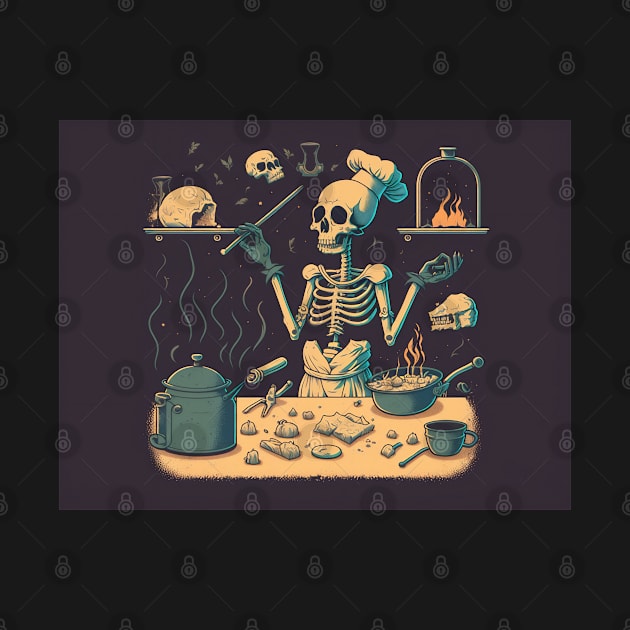 Skeleton Chef by Walter WhatsHisFace