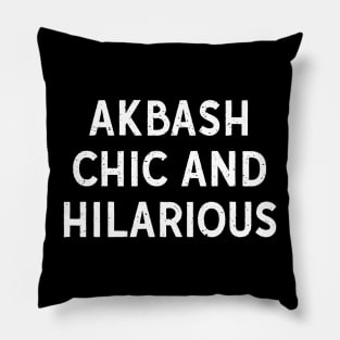 Akbash Chic and Hilarious Pillow