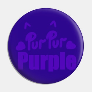 Favorite color is purple Pin