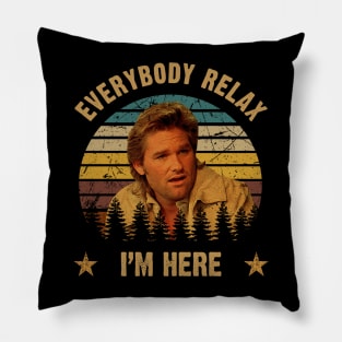 Magic and Mayhem Jack Burton's Big Trouble Escapade Pillow