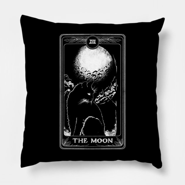 The Moon Cat Tarot Pillow by mybeautypets