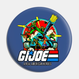 Real American Heroes - Gi Joe Pin