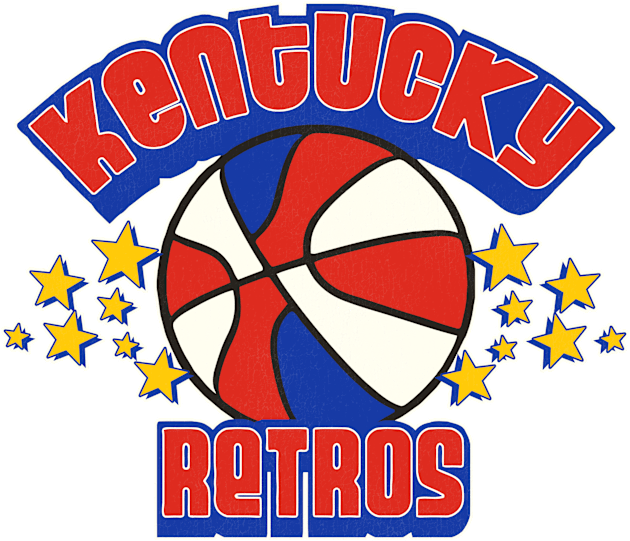 Defunct Kentucky Retros Basketball Kids T-Shirt by Defunctland