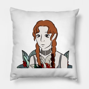 Winter Girl Pillow