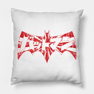Bat Japan (rising sun distressed) Pillow