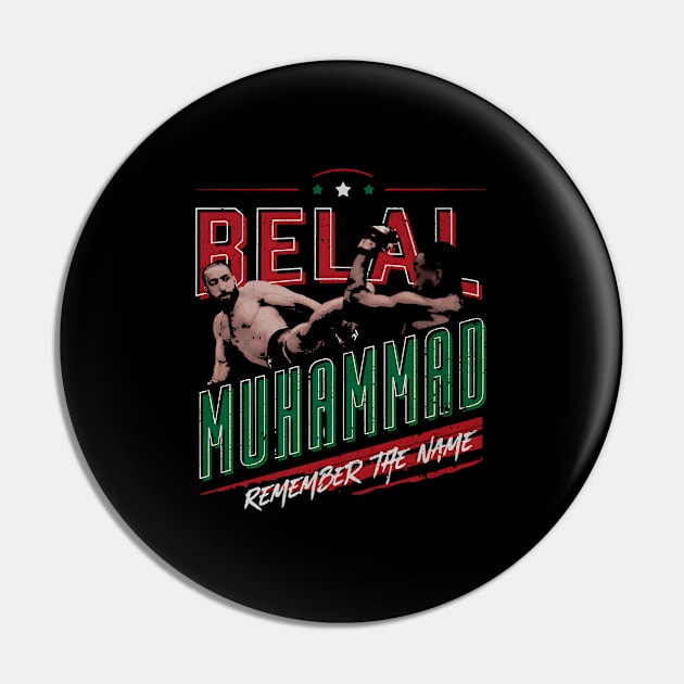 Belal Muhammad Remember The Pin by dany artist