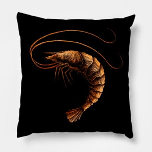 SHRIMP ART Pillow