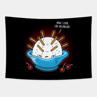 Cute Hellraiser Ice Cream Summer Tapestry