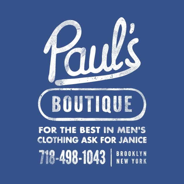 Paul’s boutique WHITE Trending Vintage TShirt TeePublic