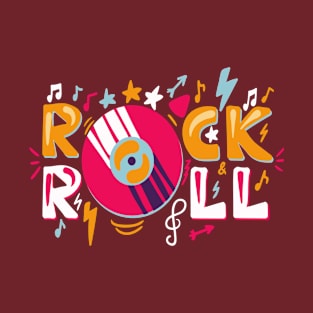 Retro Rock N Roll T-Shirt