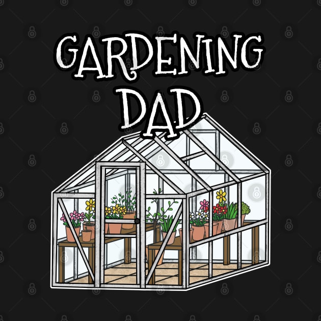 Gardening Dad Father's Day by doodlerob