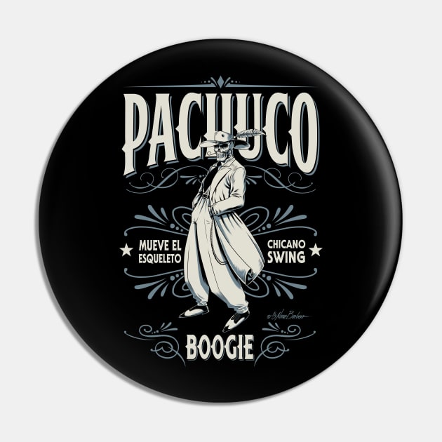 Pachuco Boogie Pin by nanobarbero