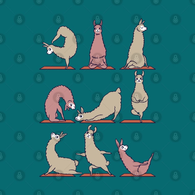 Llama Yoga by huebucket