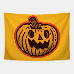 Vintage Jack O' Lantern Tapestry