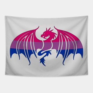 Bisexual Pride Dragon Tapestry