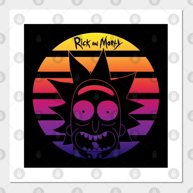 Sunset Rick Sanchez Rick And Morty Posters And Art Prints Teepublic Rick and morty stars justin roiland (adventure time), sarah chalke (scrubs). teepublic