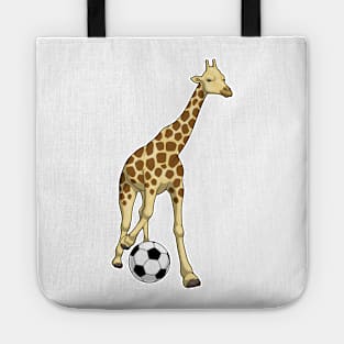 Giraffe Soccer player Soccer Tote