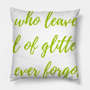 Trail of Glitter Pillow