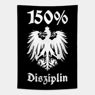 Prussia Germany 150% discipline with Kingdom of Prussia eagle Tapestry