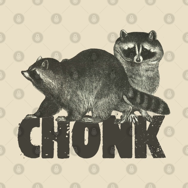 Chonk Trash Panda by elevens.design