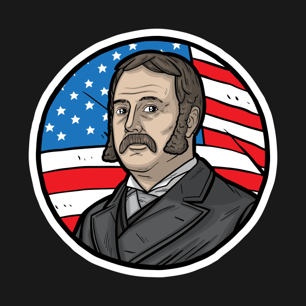 Chester A. Arthur by Baddest Shirt Co.