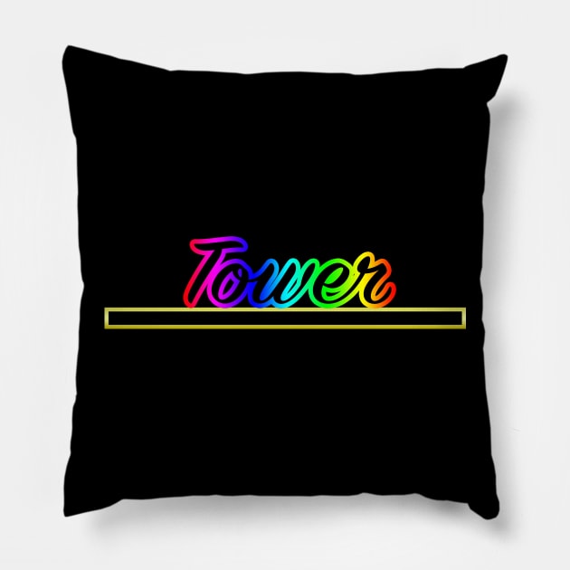 Tower Pillow by lenn