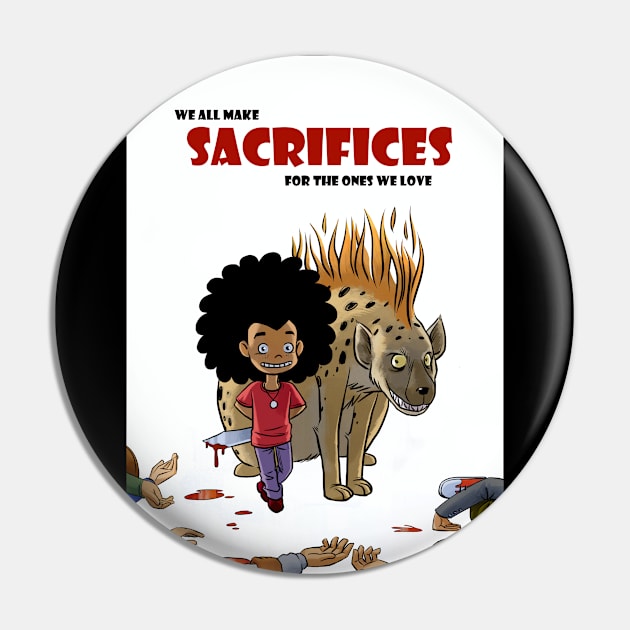 HOWLER AND ZOOEY - "SACRIFICES" Pin by INK&EYE CREATIVE