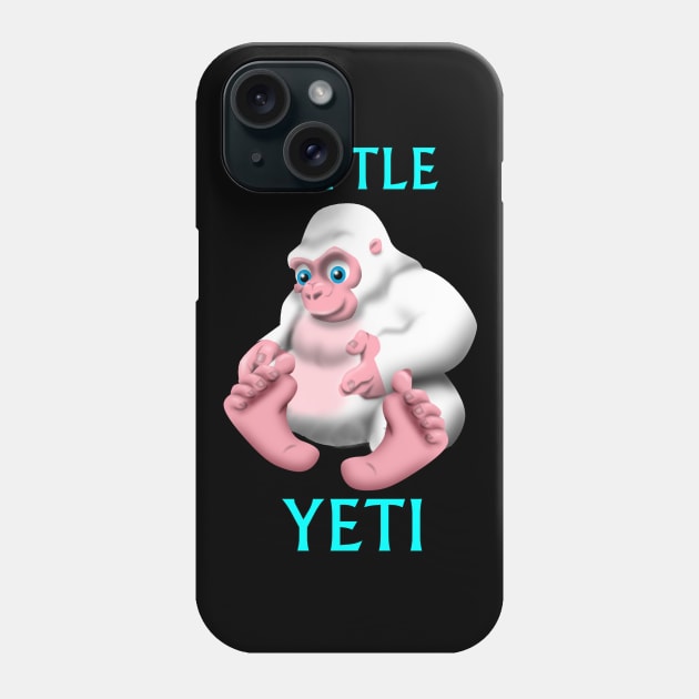 Little Yeti Phone Case by Wickedcartoons