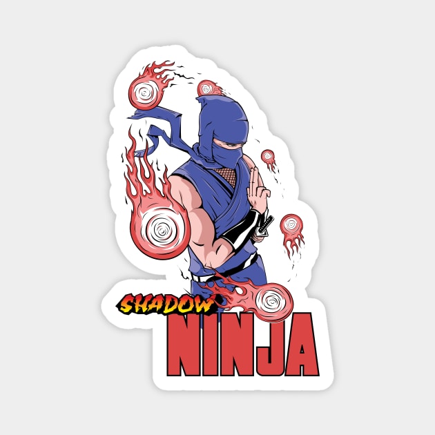 Shadow Ninja Magnet by oeightfive