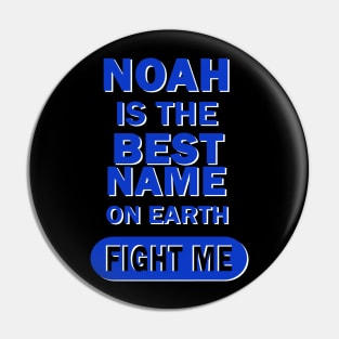 Noah Boys Name Birthday Gift Quote Pin