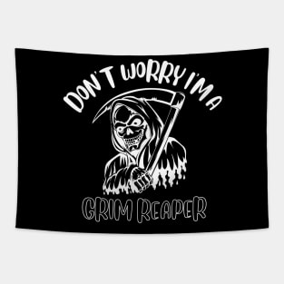 Don't Worry I'm A Grim Reaper Tapestry