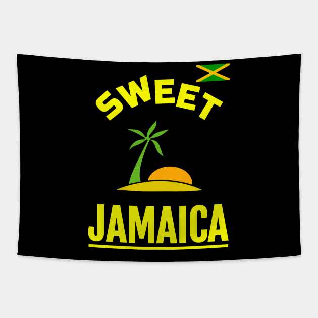 Sweet Jamaica Tapestry by alzo