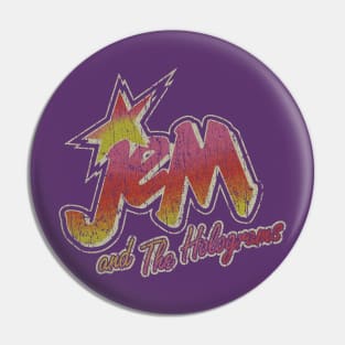 VINTAGE RETRO STYLE - Jem And The Holograms 70s Pin