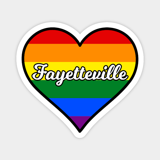 Fayetteville Arkansas Magnet by fearcity