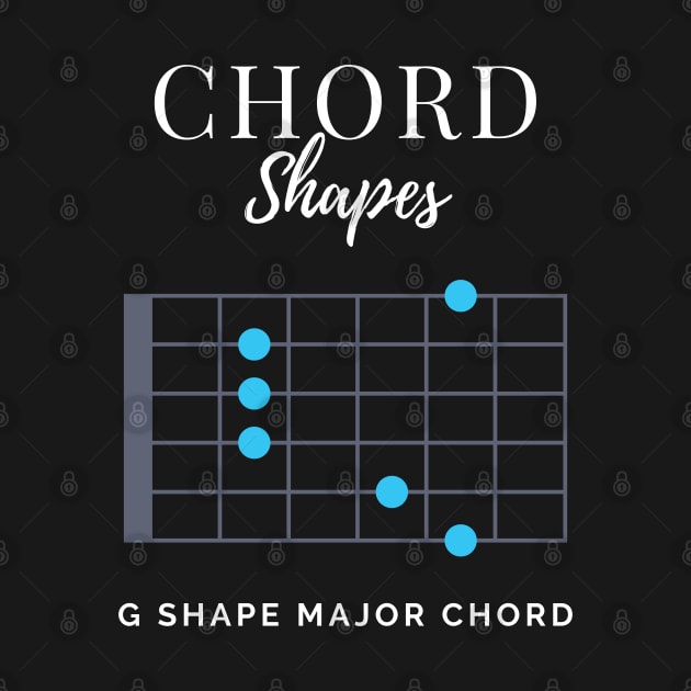 Chord Shapes G Shape Major Chord Tabs by nightsworthy