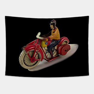 RETRO FRENCH MOTROBIKE Tapestry