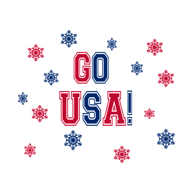 Olympic Winter Games - Go USA! by Huschild