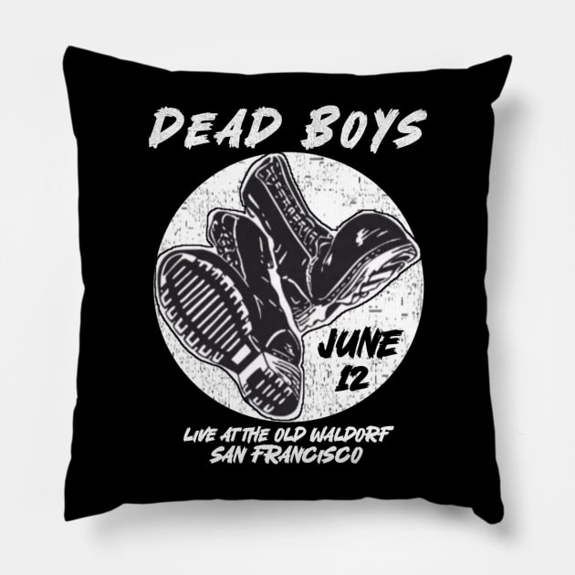 Dead boys Pillow by Executive class