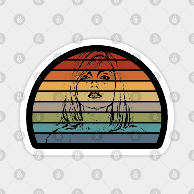 Blondie Retro//Sun Model Magnet by 9ifary