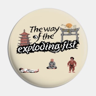 Way of the Exploding Fist Pin