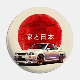 JDM Nippon Nissan Pin