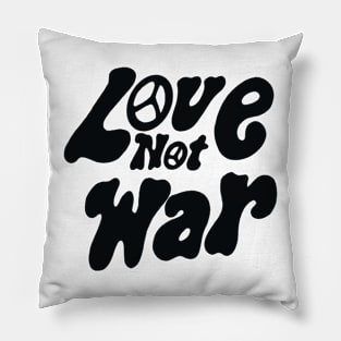 Love Not War Pillow